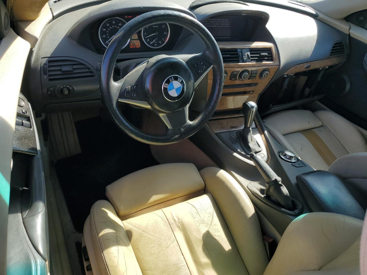 2004 Bmw 645 Ci Automatic Черный vin: WBAEH73454B189905