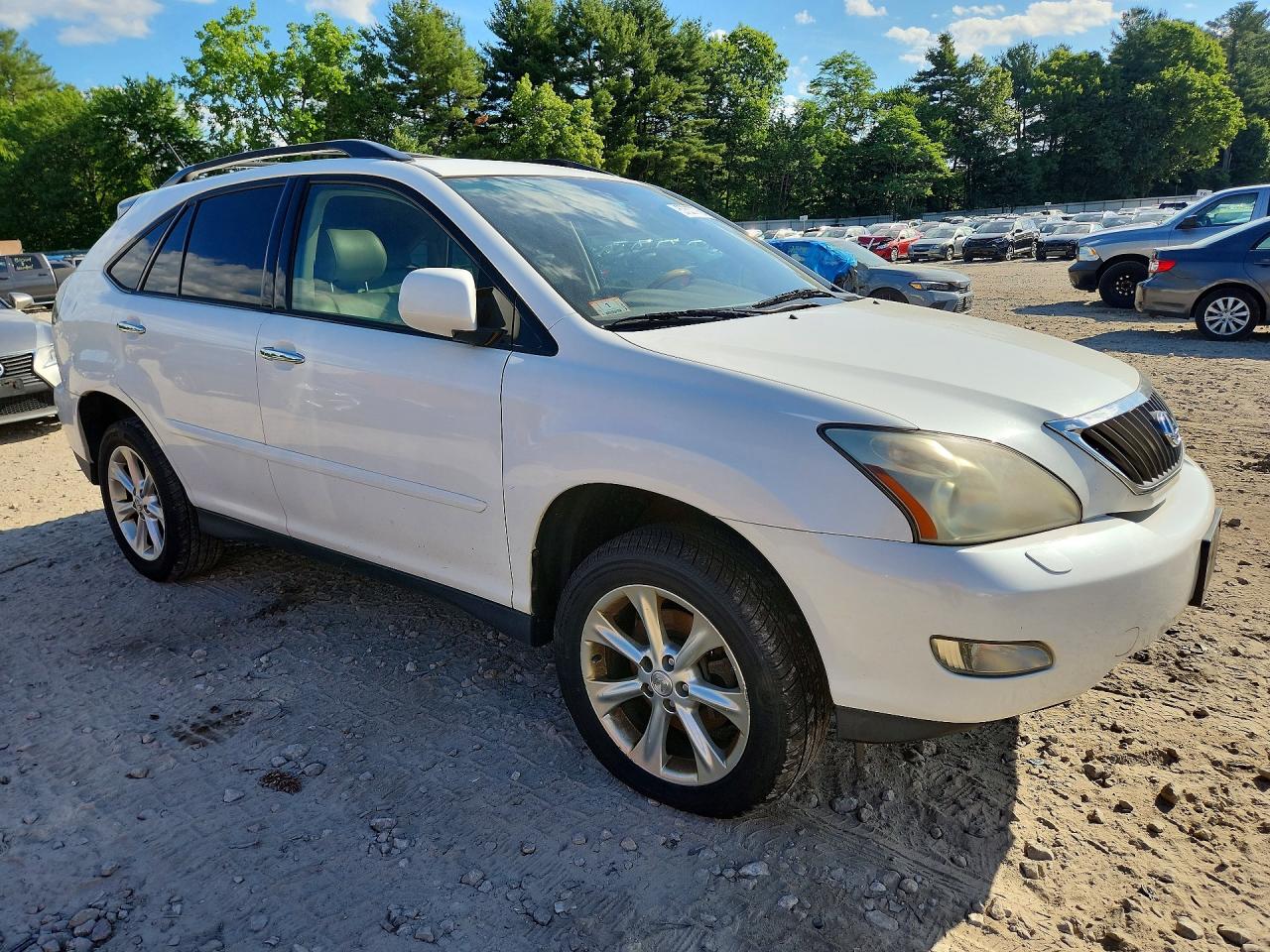 2008 Lexus Rx 350 White vin: 2T2HK31U98C094845