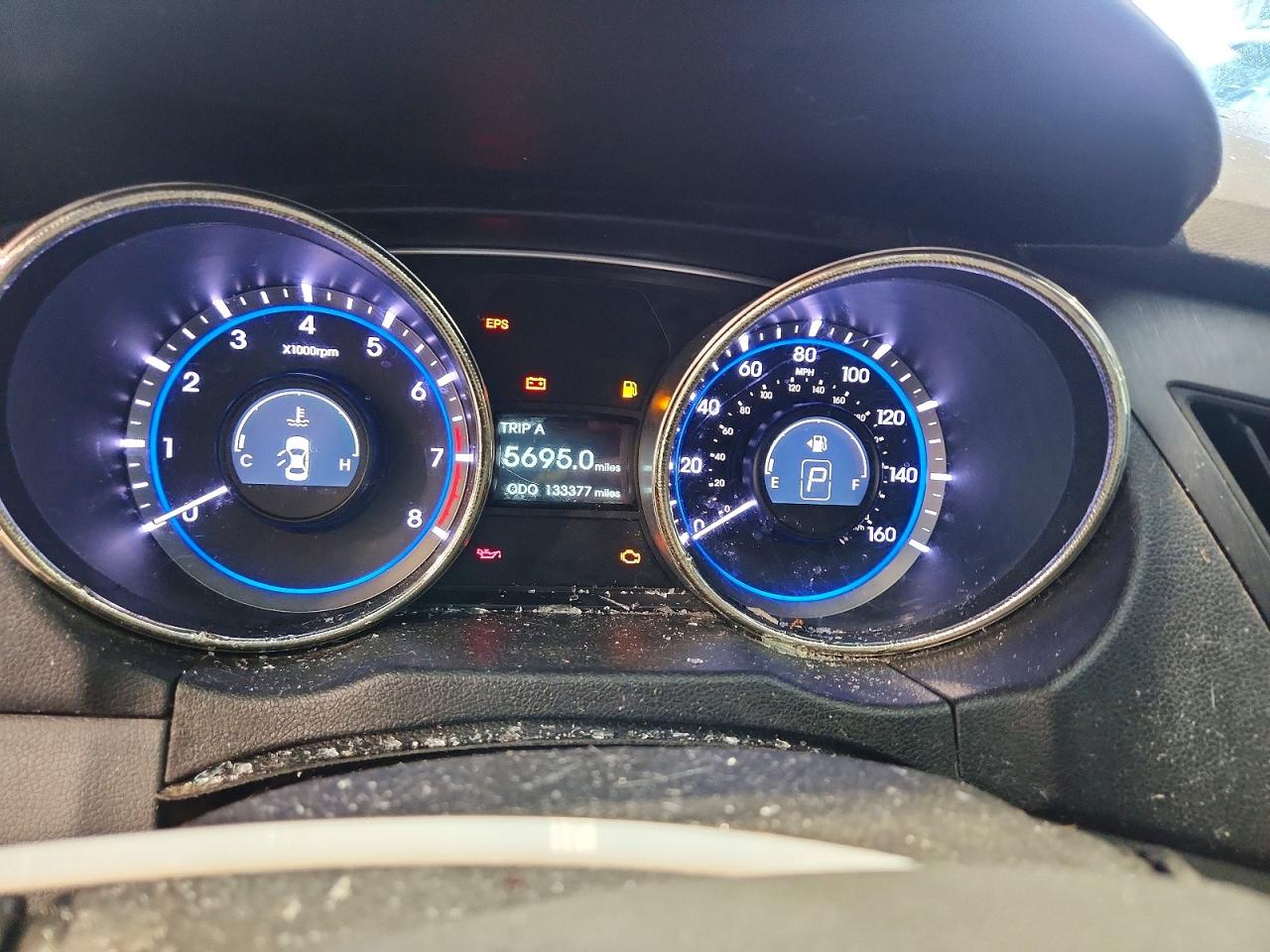 2012 Hyundai Sonata Gls Silver vin: 5NPEB4AC5CH425964