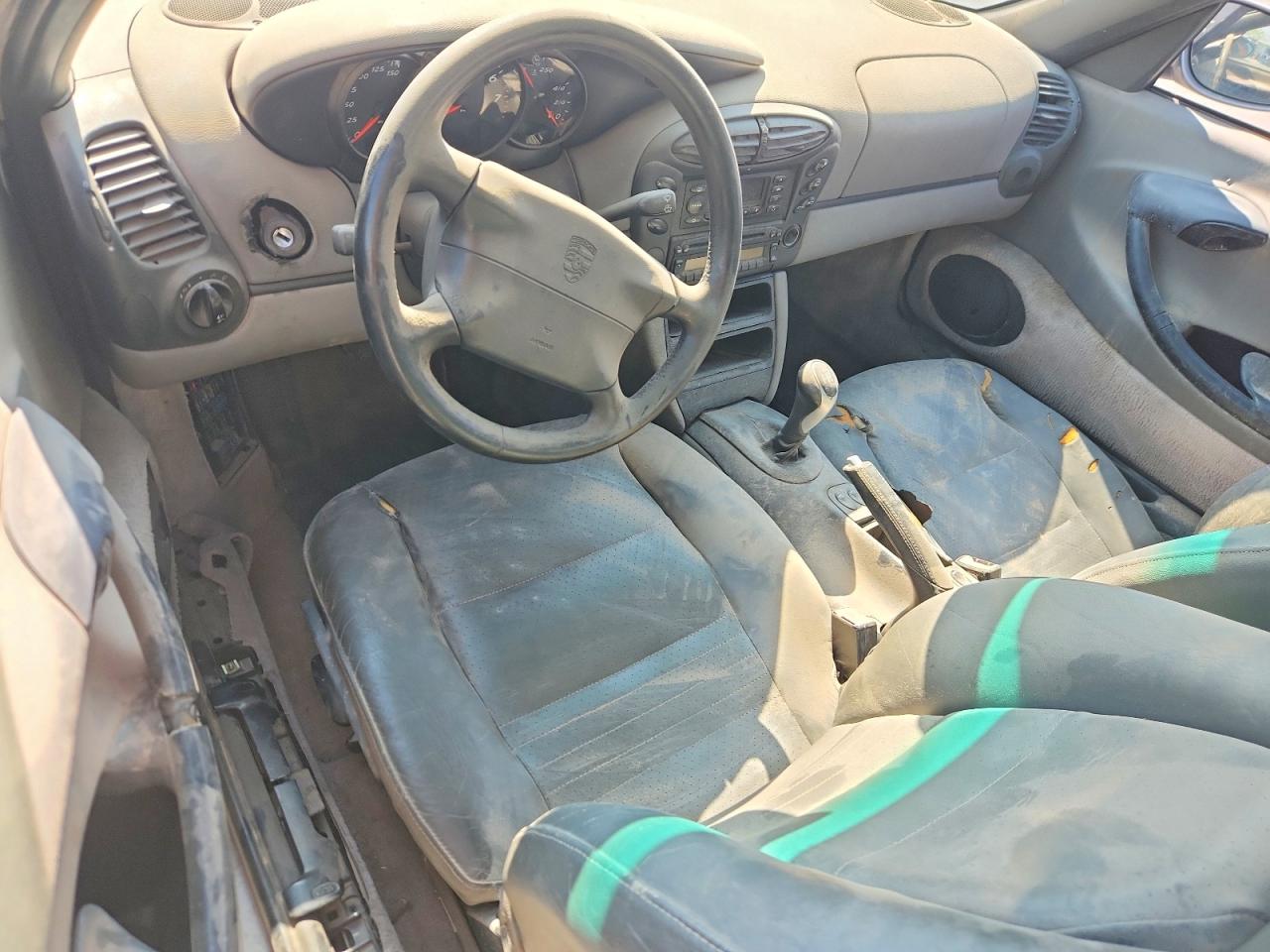 1997 Porsche Boxster Silver vin: WP0CA2983VS622053