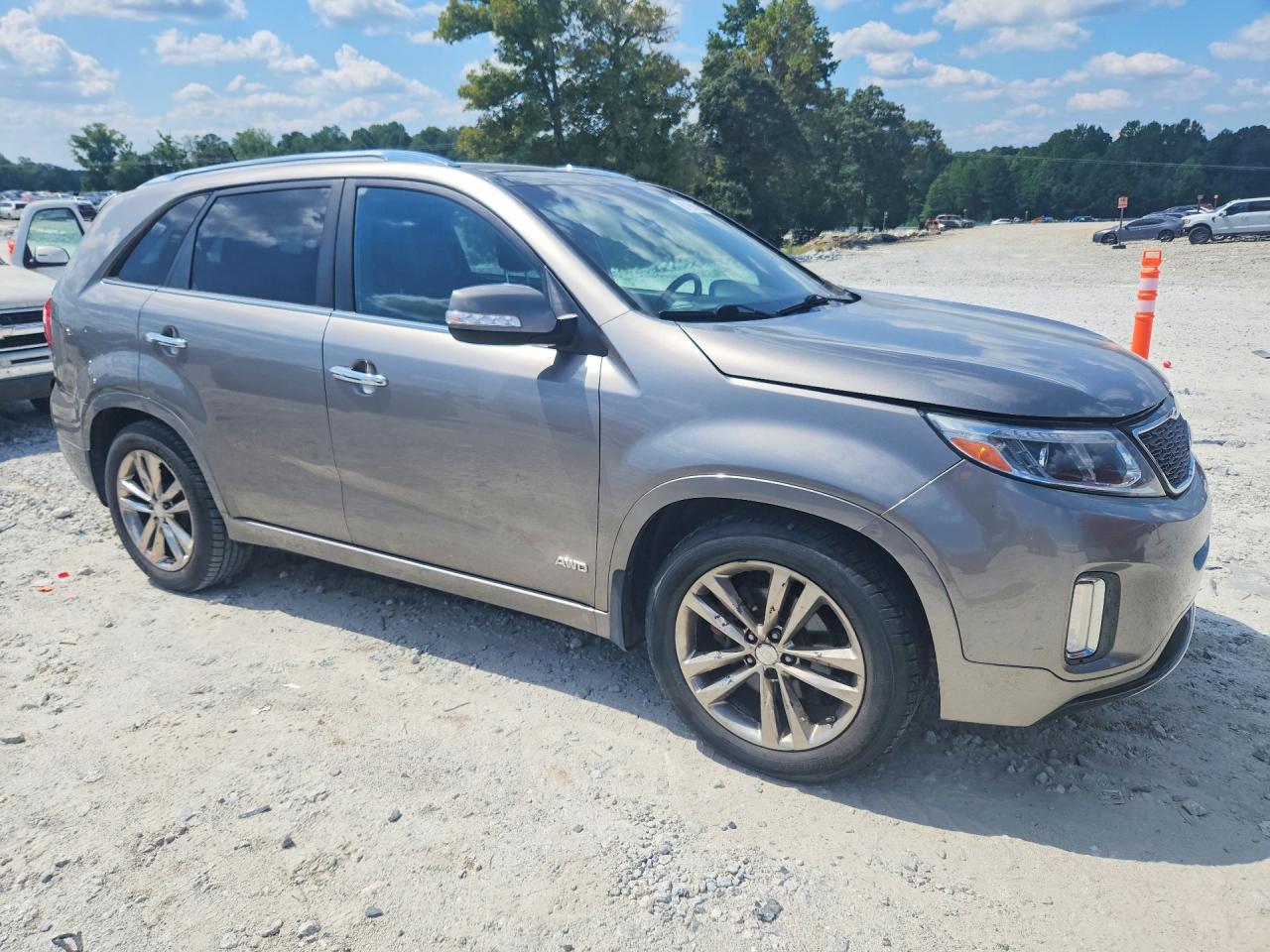 2014 Kia Sorento Sx Limited Gray vin: 5XYKWDA79EG455070