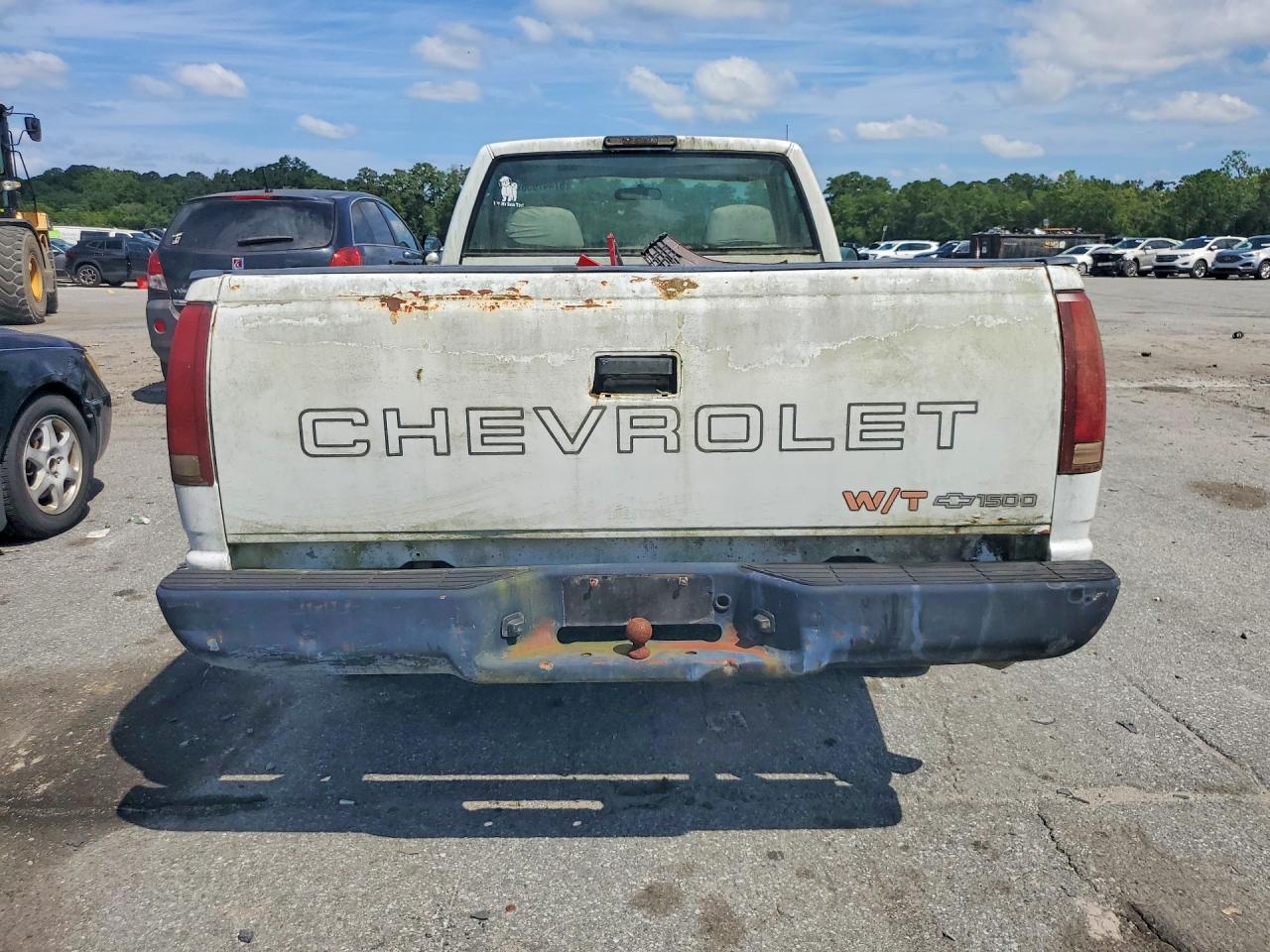 1996 Chevrolet Gmt-400 C1500 White vin: 1GCEC14W3TZ172217