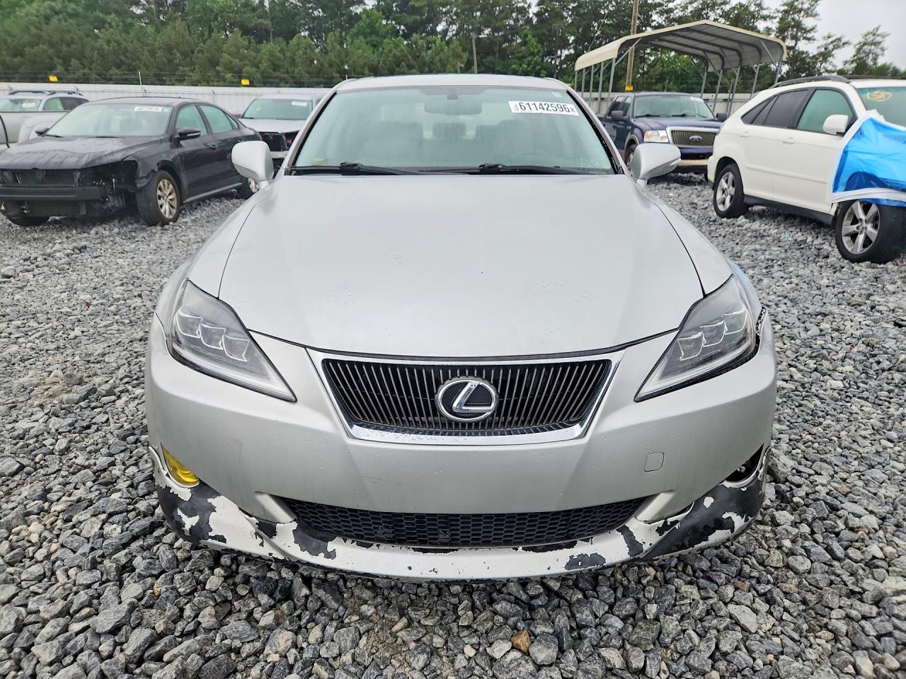 2008 Lexus Is 250 Silver vin: JTHBK262685076407