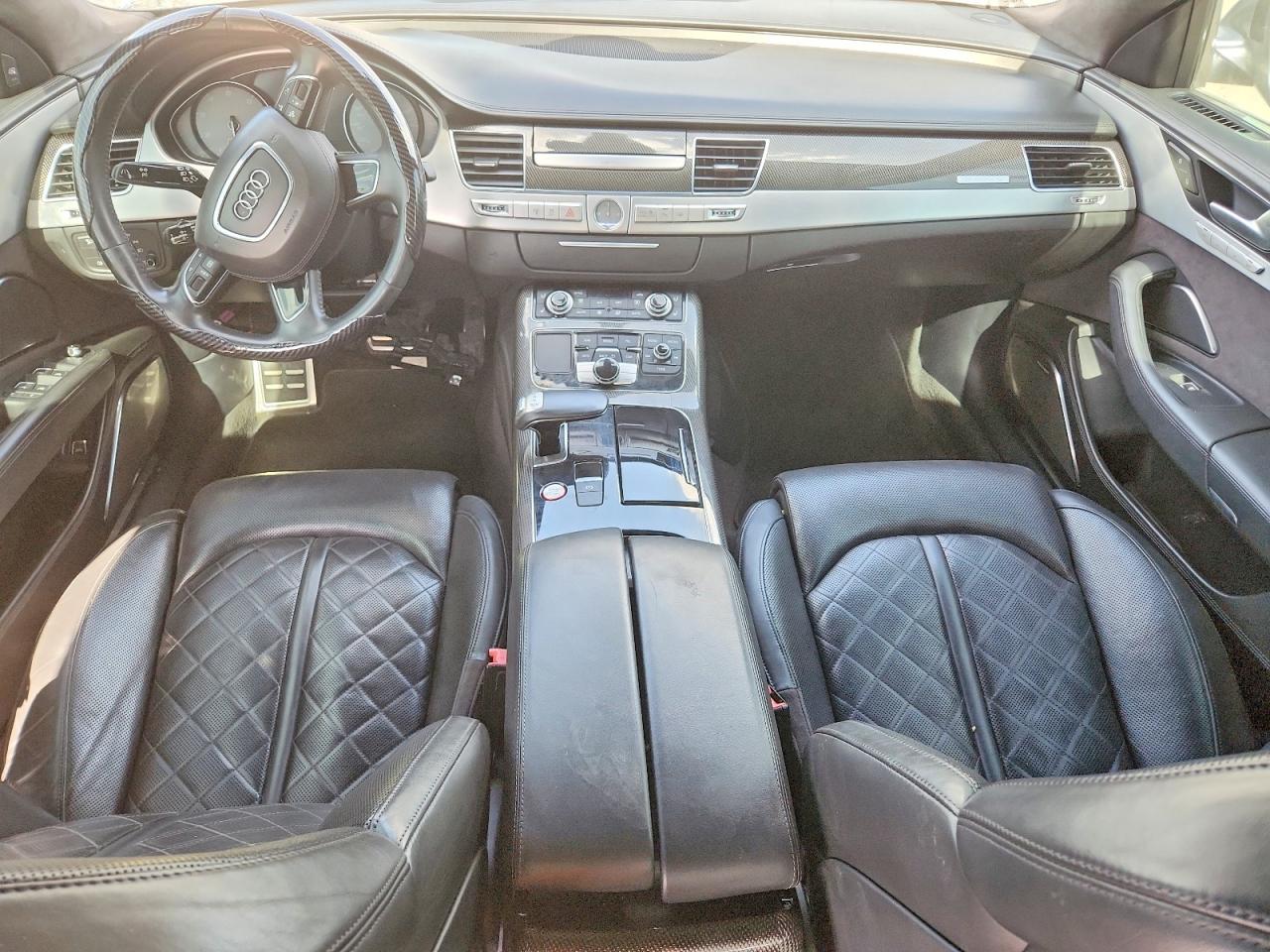 2014 Audi S8 Quattro Gray vin: WAUD2AFD2EN005686