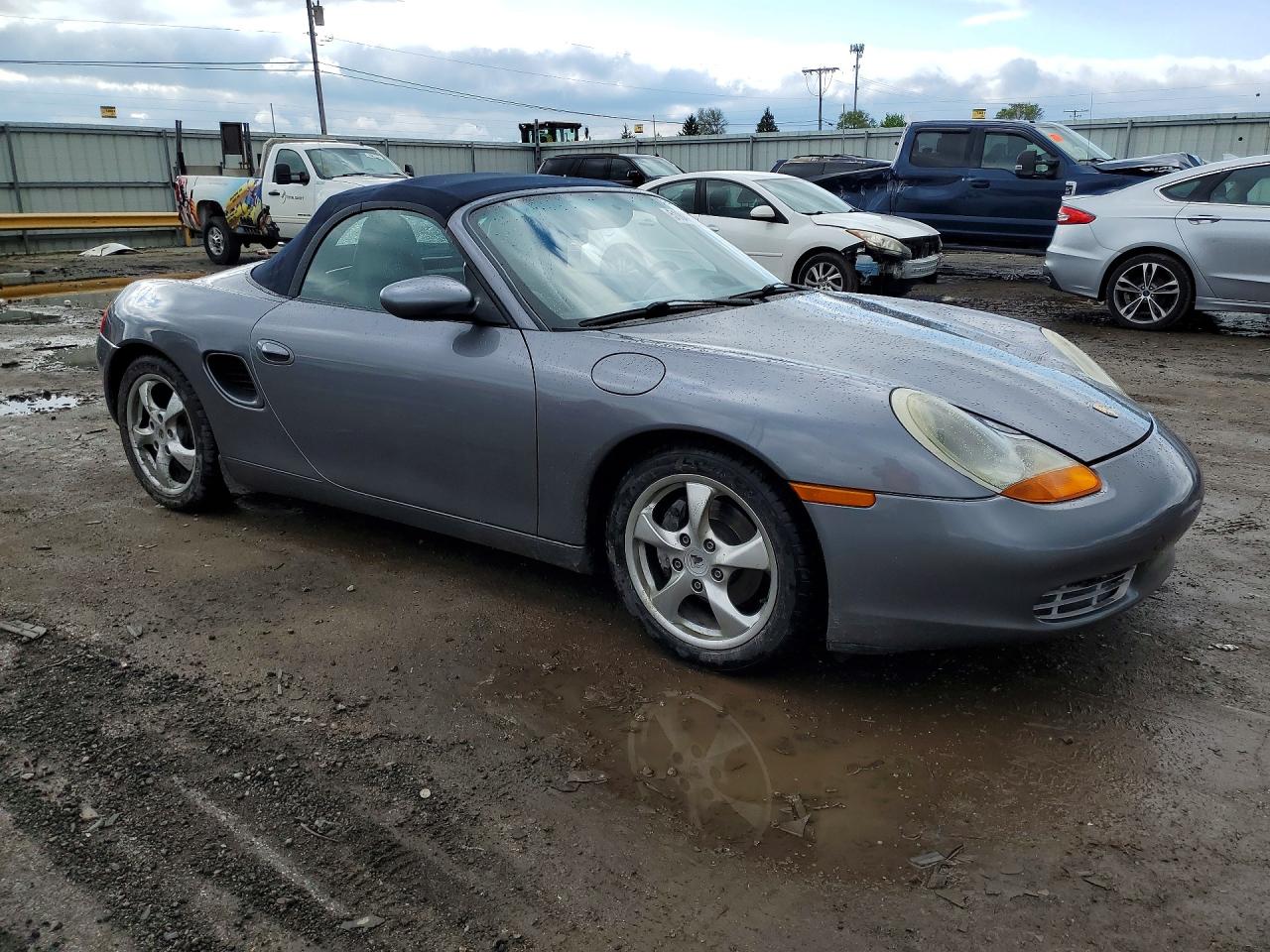 2001 Porsche Boxster Серебряный vin: WP0CA29891U626333