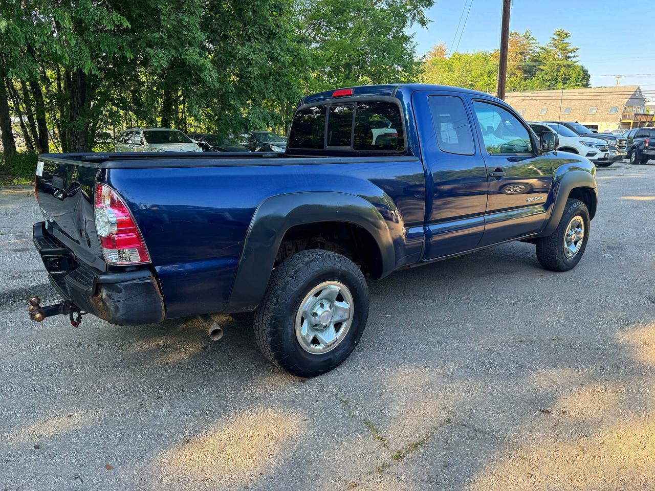 2008 Toyota Tacoma Access Cab Blue vin: 5TEUX42N28Z547537