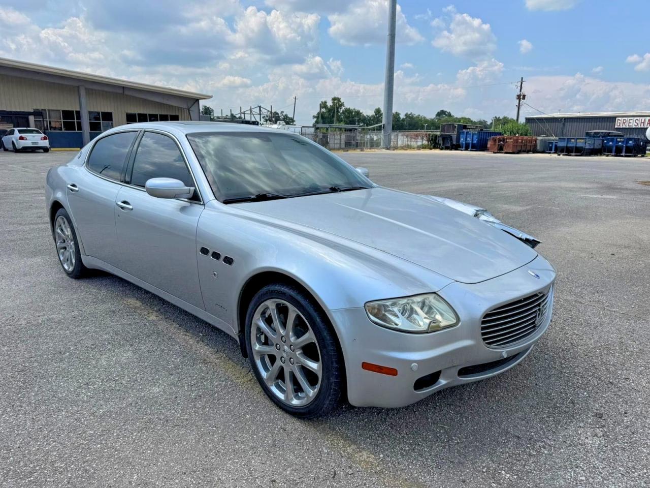 2006 Maserati Quattroporte M139 Silver vin: ZAMCE39A360022008