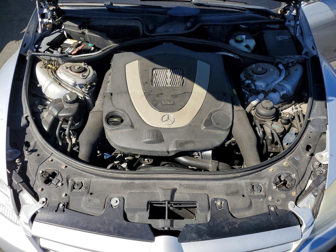 2008 Mercedes-benz Cl 550 Silver vin: WDDEJ71X88A014764