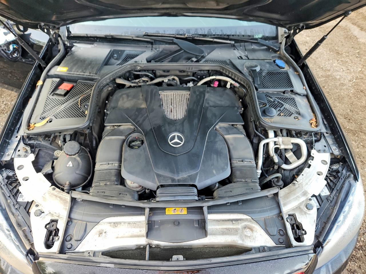 2015 Mercedes-benz C 400 4matic Black vin: 55SWF6GB3FU063296