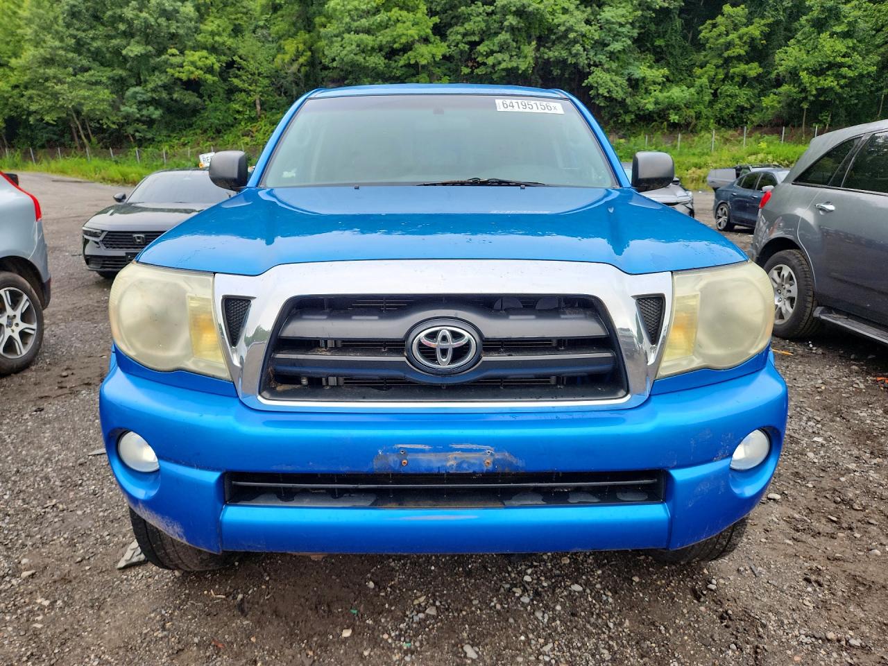 2007 Toyota Tacoma V6 Blue vin: 5TELU42N47Z330428