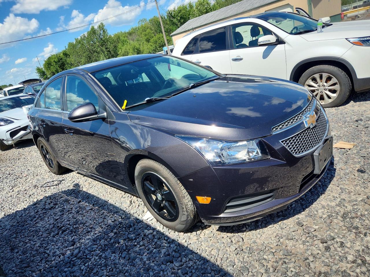 2014 Chevrolet Cruze Gray vin: 1G1PC5SB0E7357073