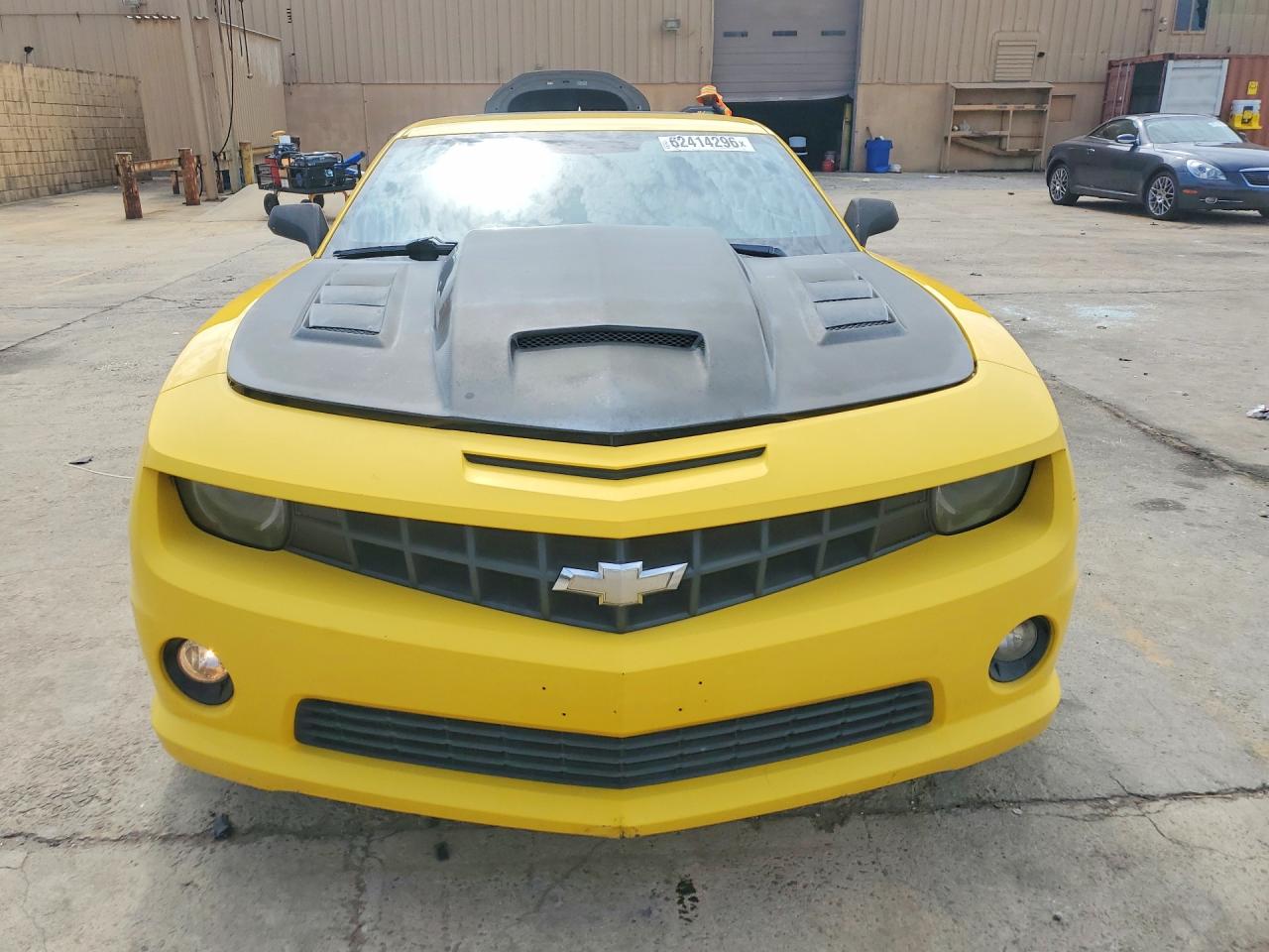 2010 Chevrolet Camaro Ss Yellow vin: 2G1FJ1EJ3A9143085