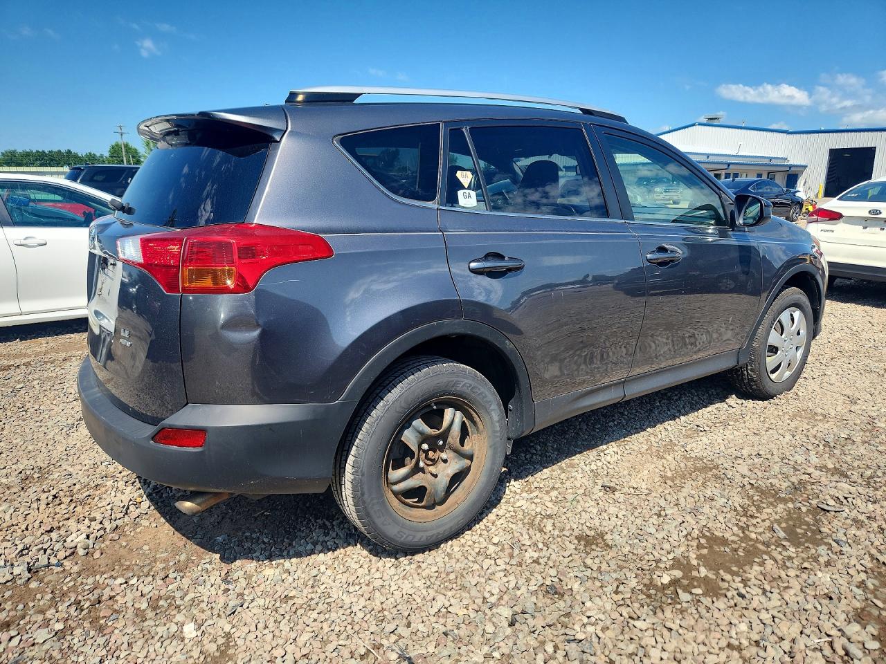 2013 Toyota Rav4 Le Gray vin: JTMBFREV4D5015660