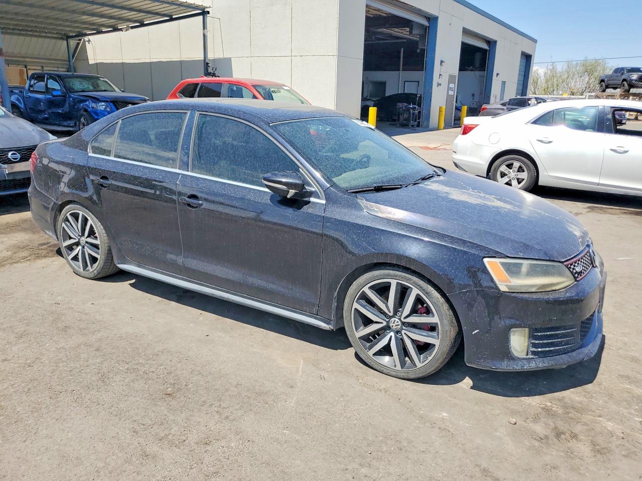 2013 Volkswagen Jetta Gli Black vin: 3VW567AJ2DM240526