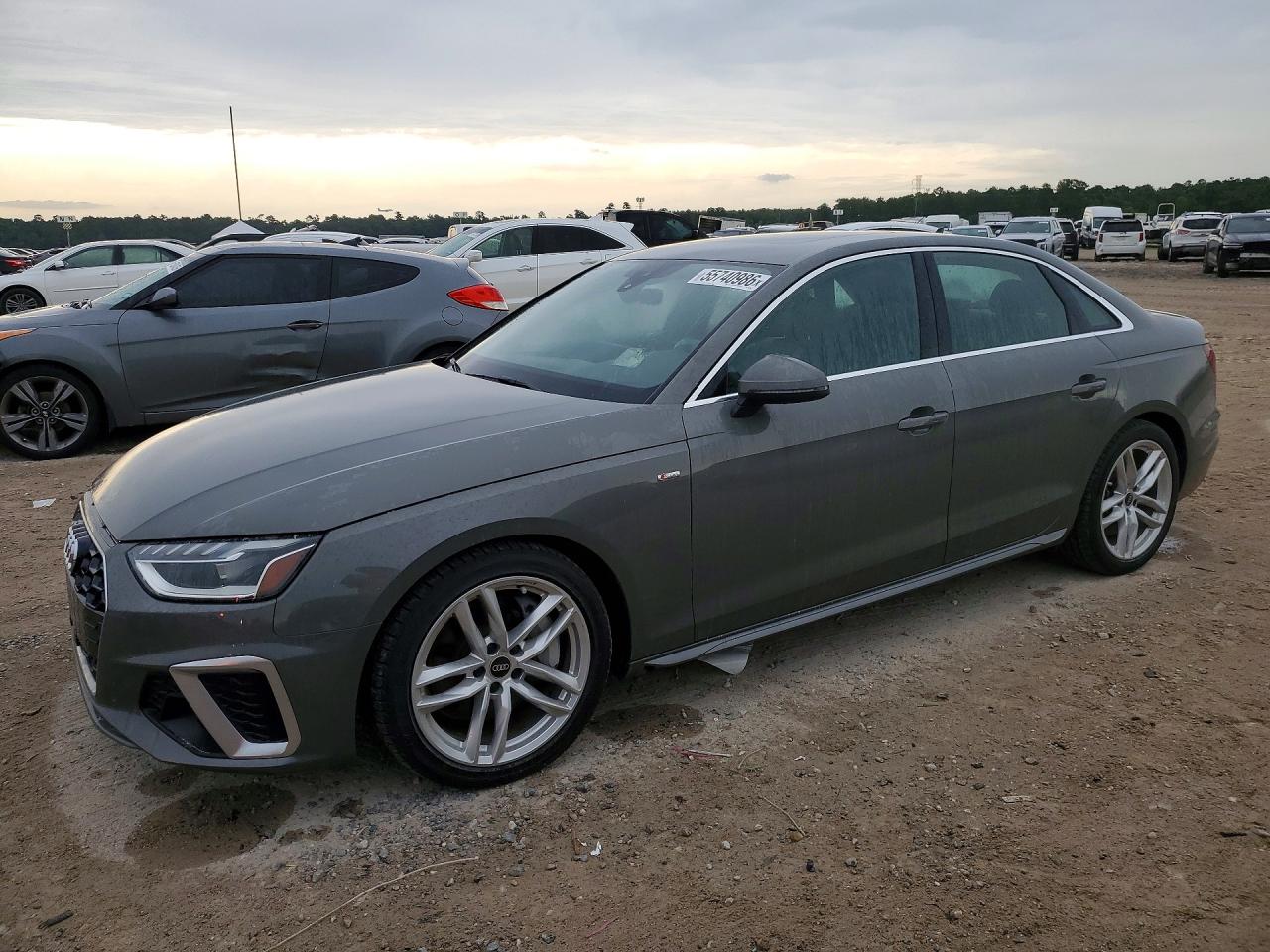 2023 Audi A4 Premium Plus 45 Серый vin: WAUEAAF47PN002146