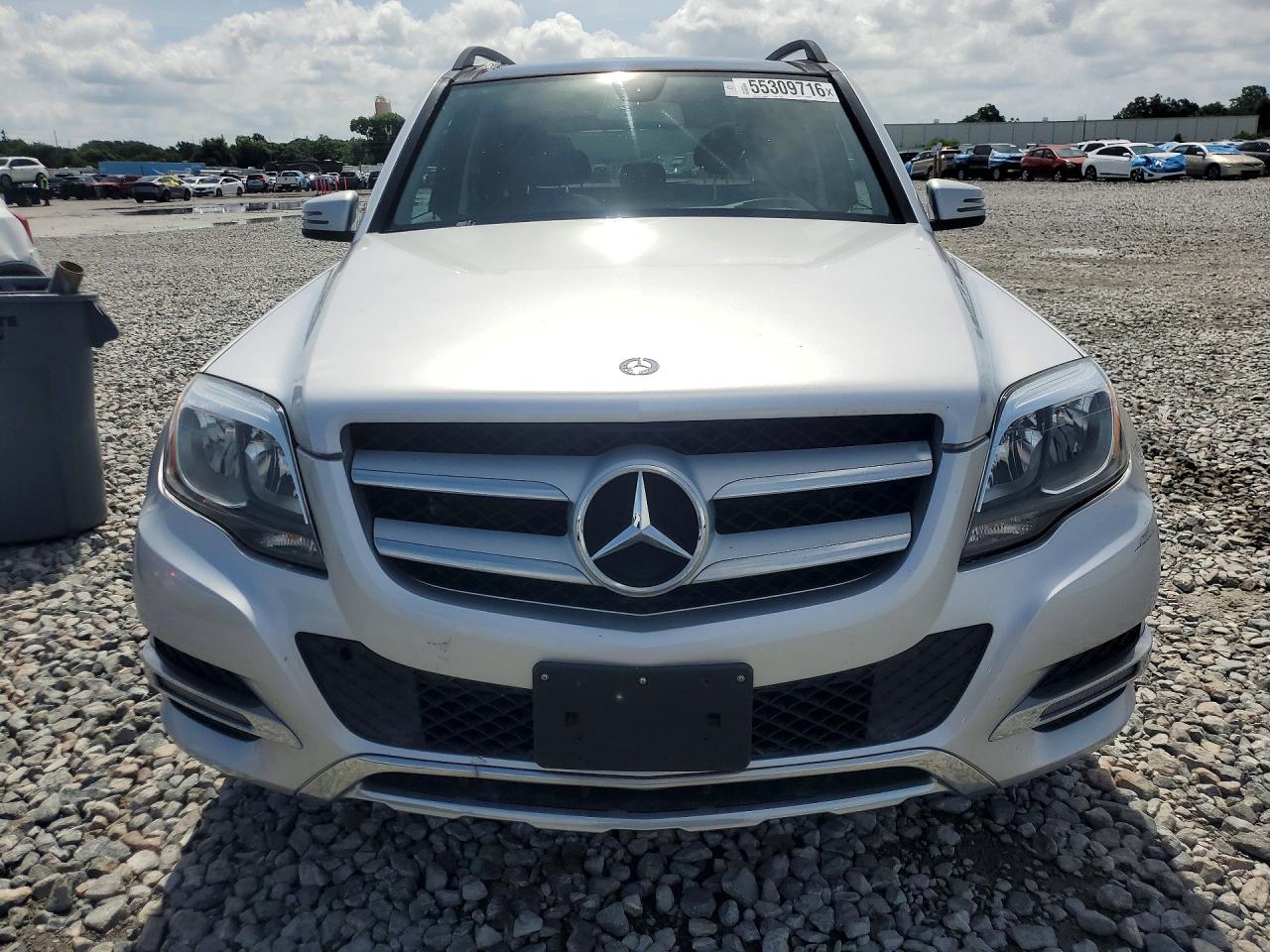 2014 Mercedes-benz Glk 350 Silver vin: WDCGG5HB0EG188721