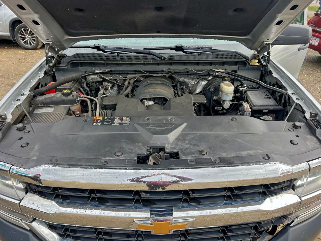 2016 Chevrolet Silverado K1500 Silver vin: 3GCUKNEC5GG109149