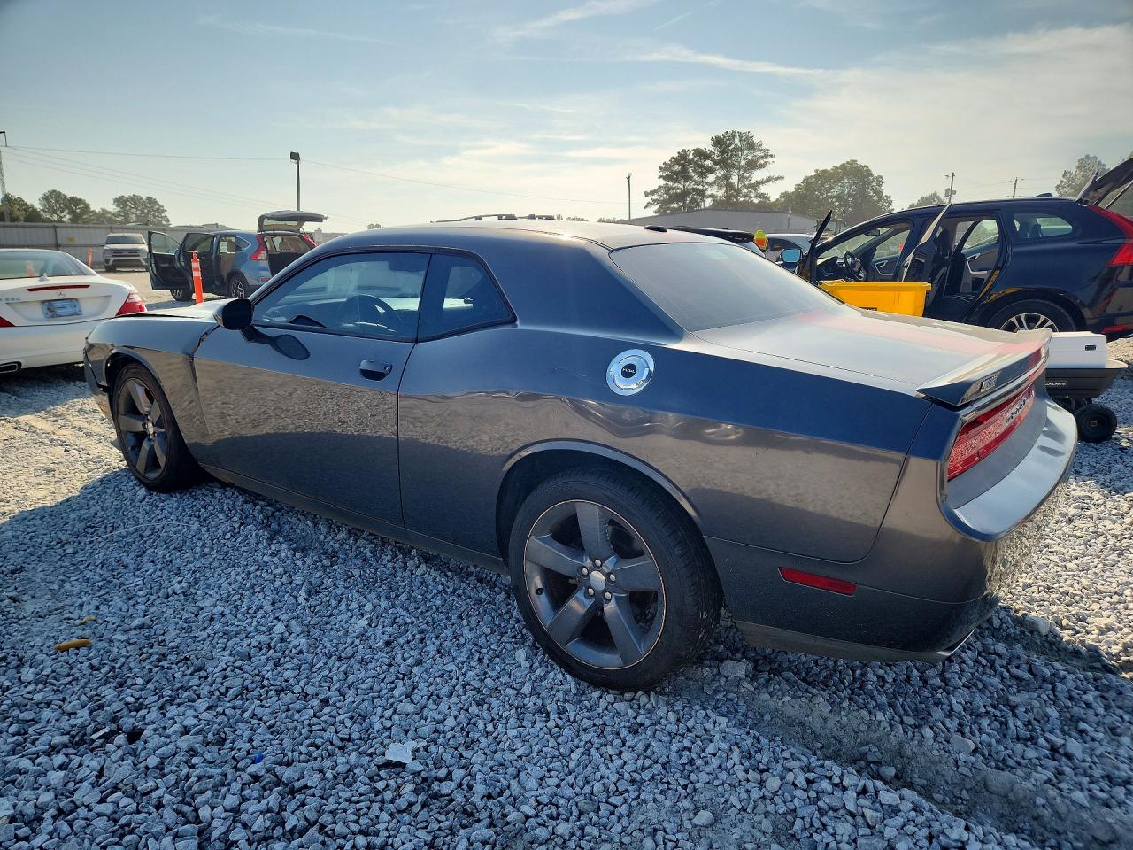 2014 Dodge Challenger Sxt Gray vin: 2C3CDYAGXEH142584