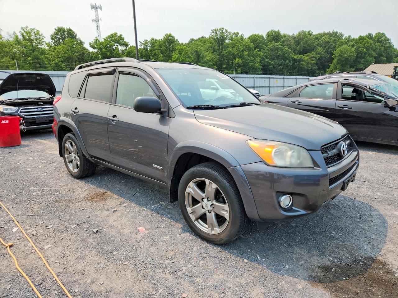 2011 Toyota Rav4 Sport Серый vin: 2T3RF4DV6BW091874