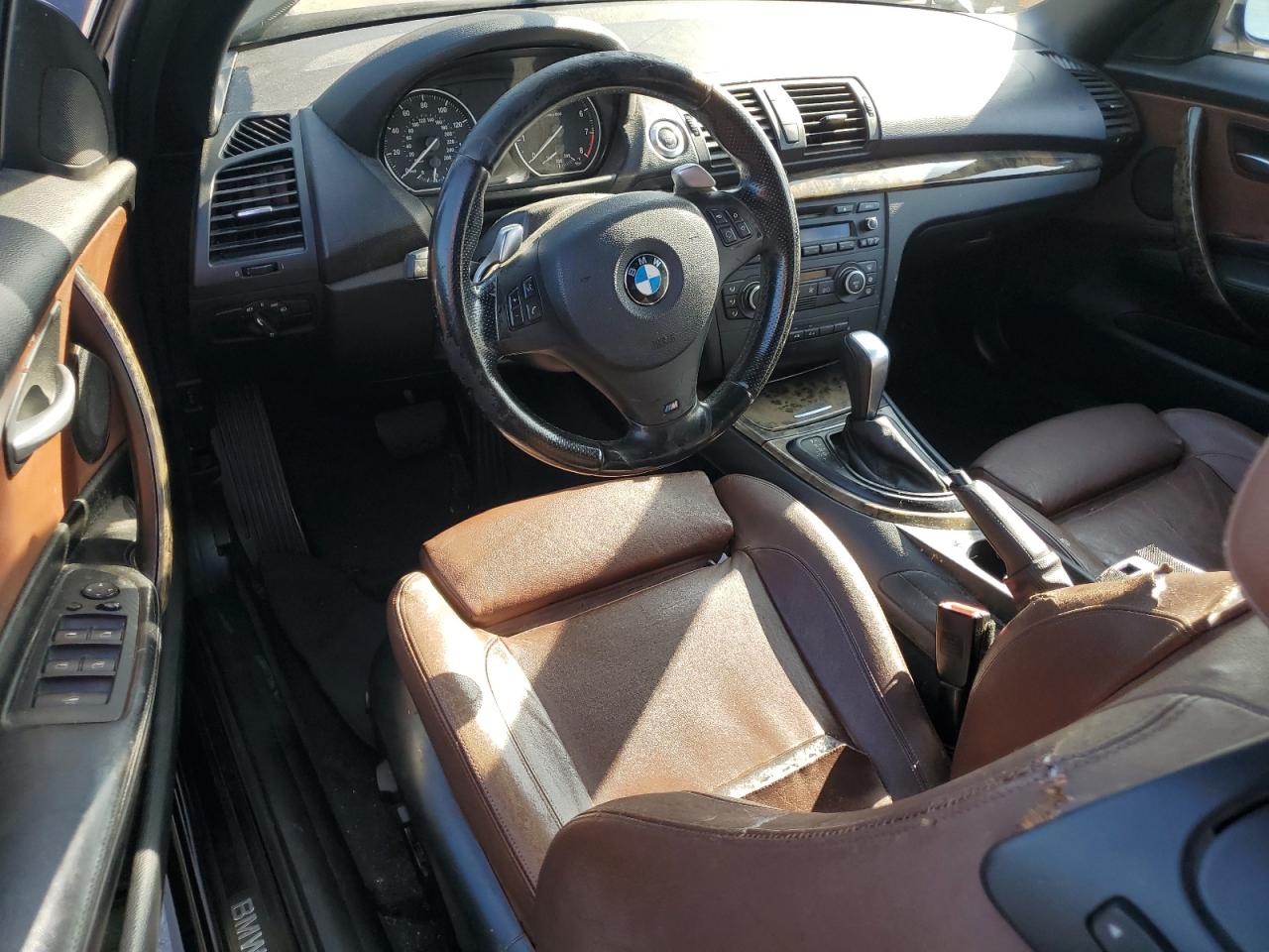 2008 Bmw 135 I Black vin: WBAUN93578VF56402