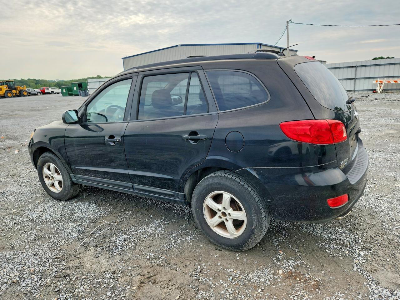2007 Hyundai Santa Fe Gls Black vin: KM8SG13D67U096482