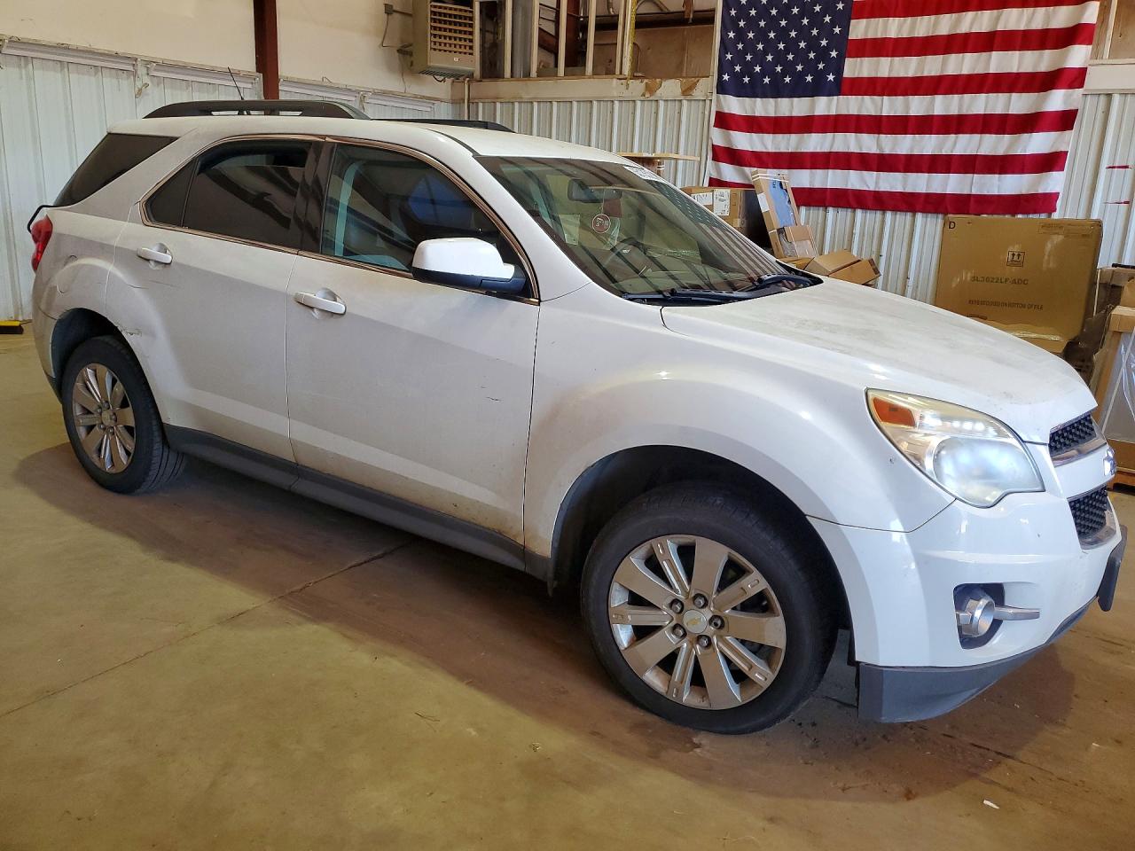 2011 Chevrolet Equinox 2lt White vin: 2CNALPEC5B6253747