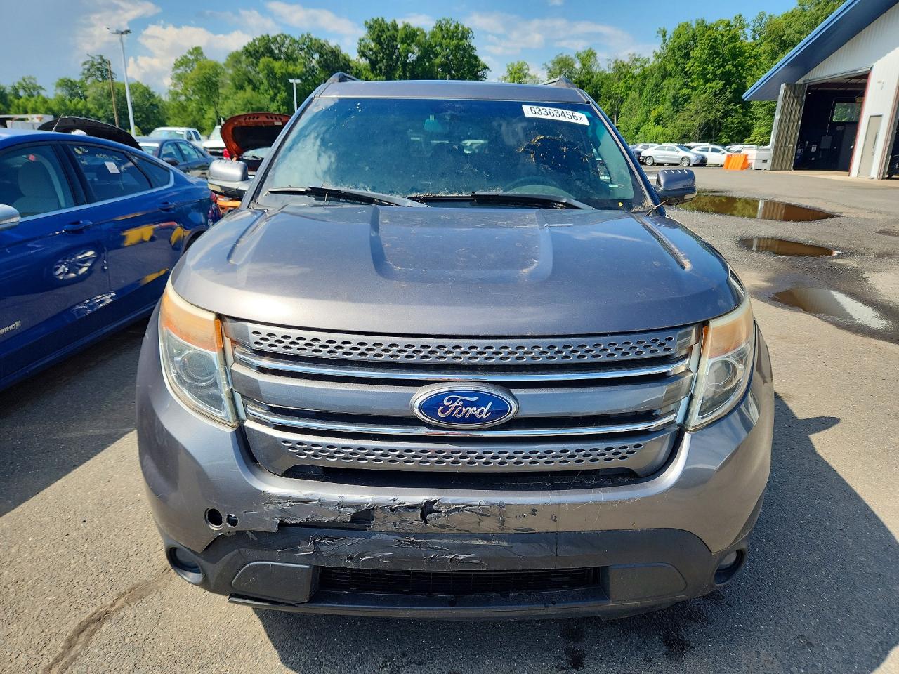 2011 Ford Explorer Limited Gray vin: 1FMHK8F80BGA90071
