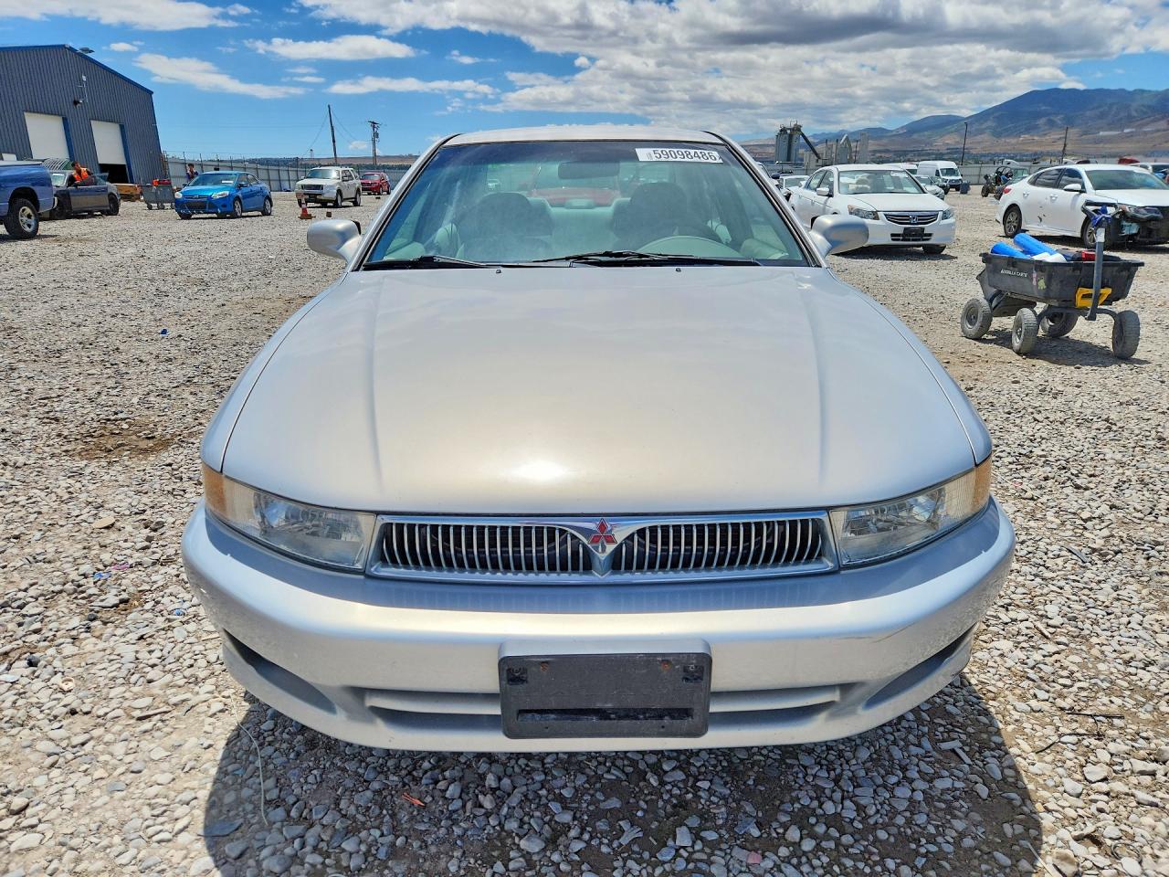 1999 Mitsubishi Galant Es Серебряный vin: 4A3AA46L0XE033732