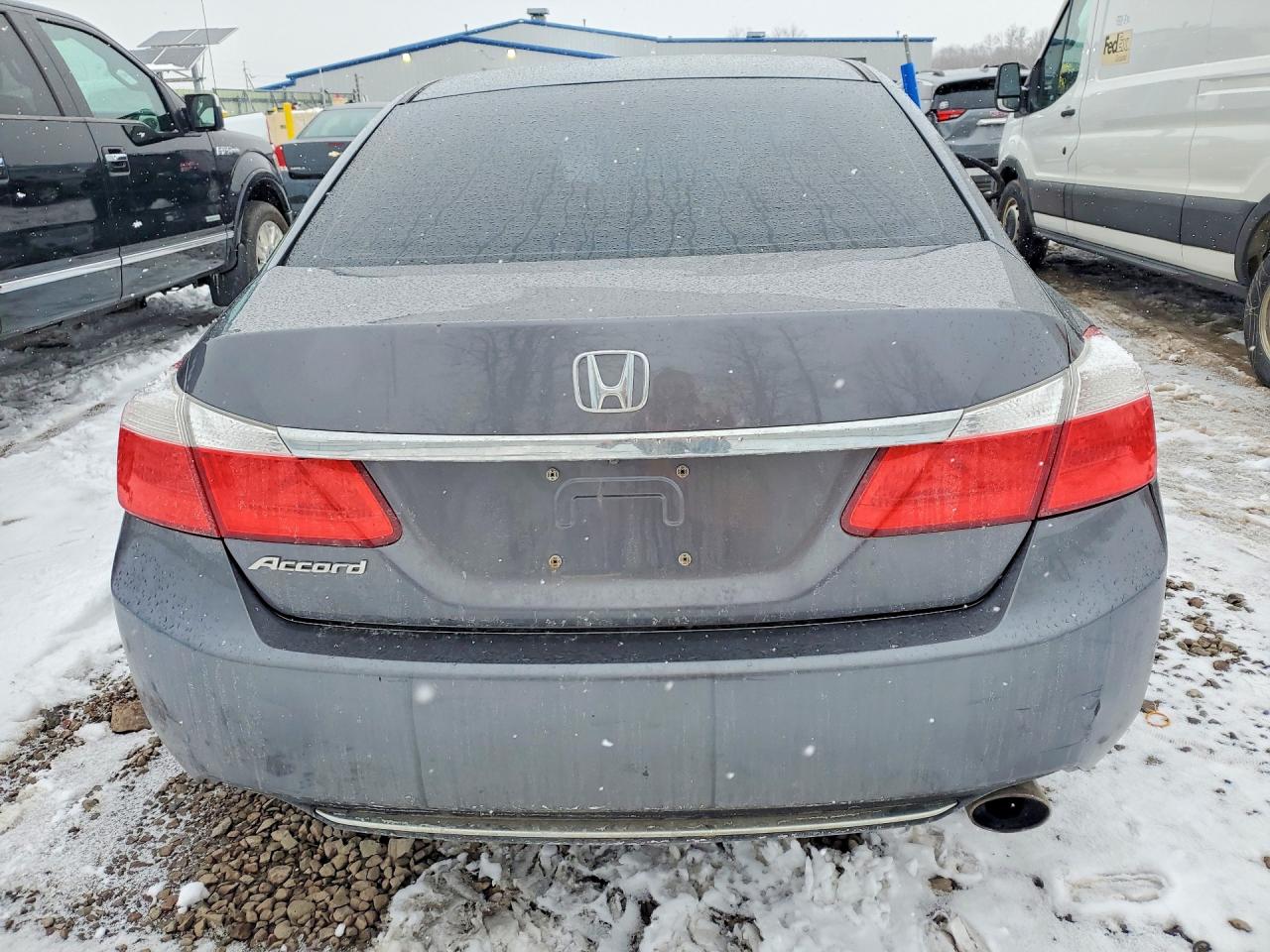 2013 Honda Accord Ex Gray vin: 1HGCR2F77DA027443