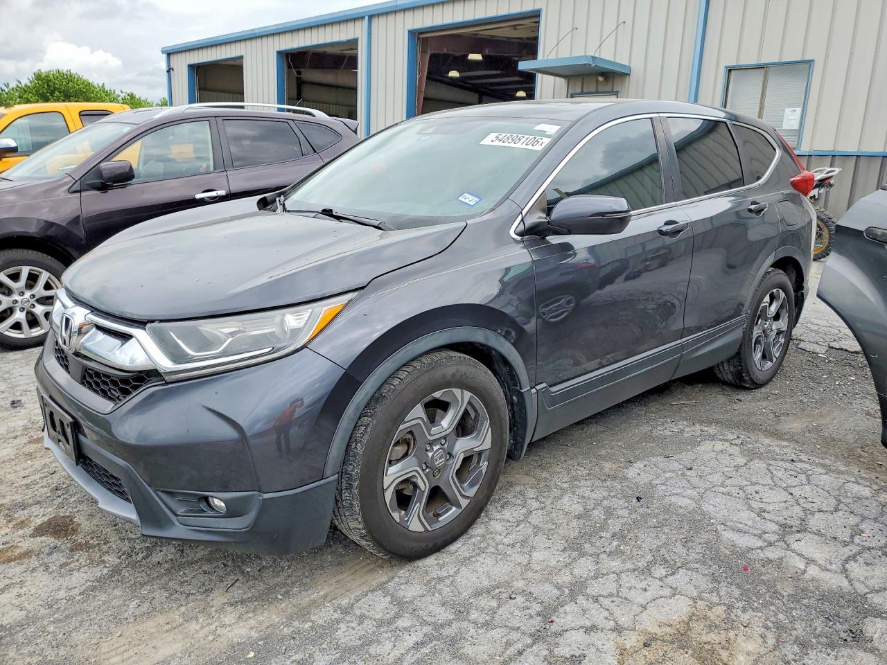 2019 Honda Cr-v Exl Gray vin: 5J6RW1H83KA006470