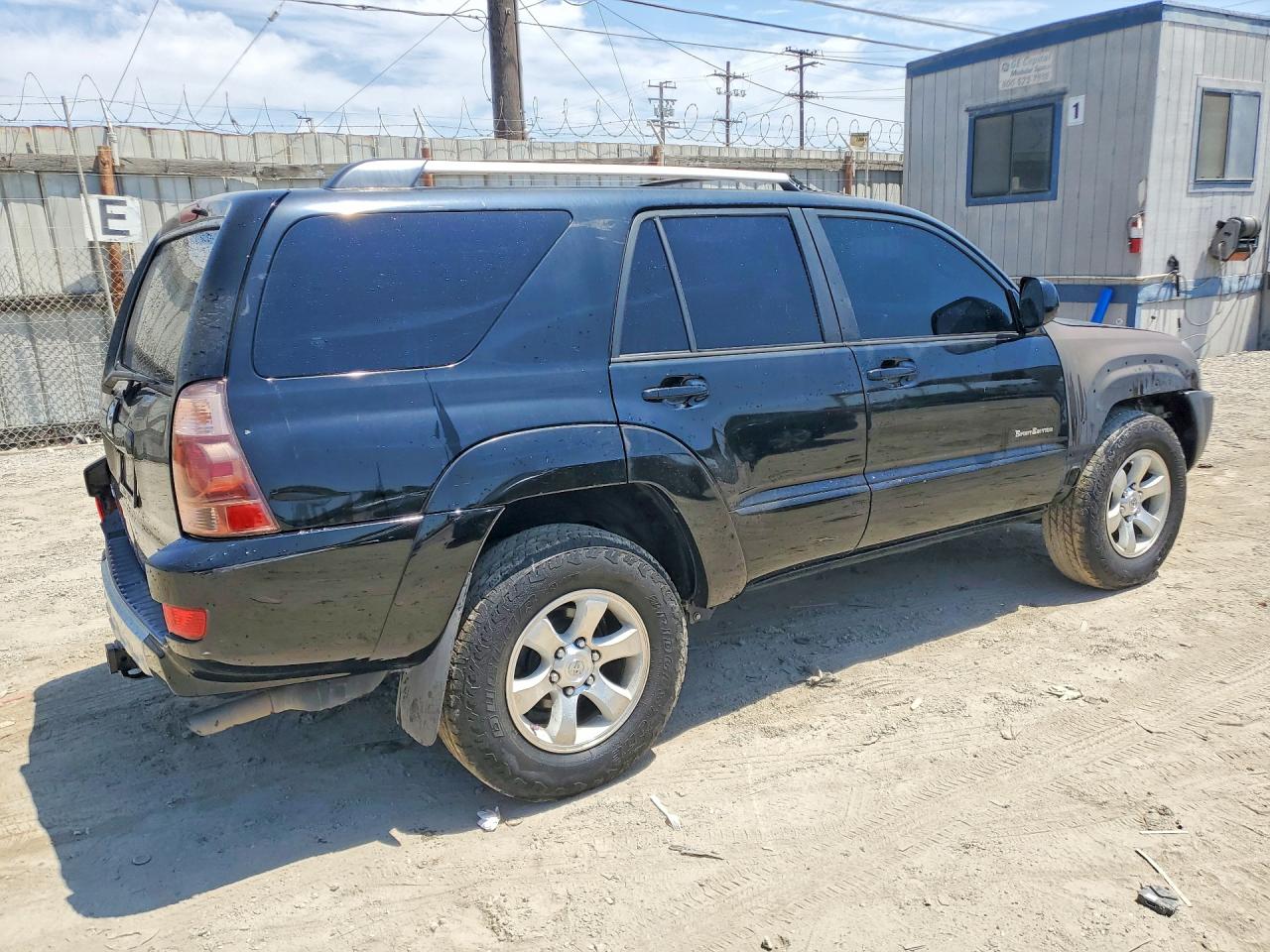 2005 Toyota 4runner Sport Edition Черный vin: JTEZT14R250024185
