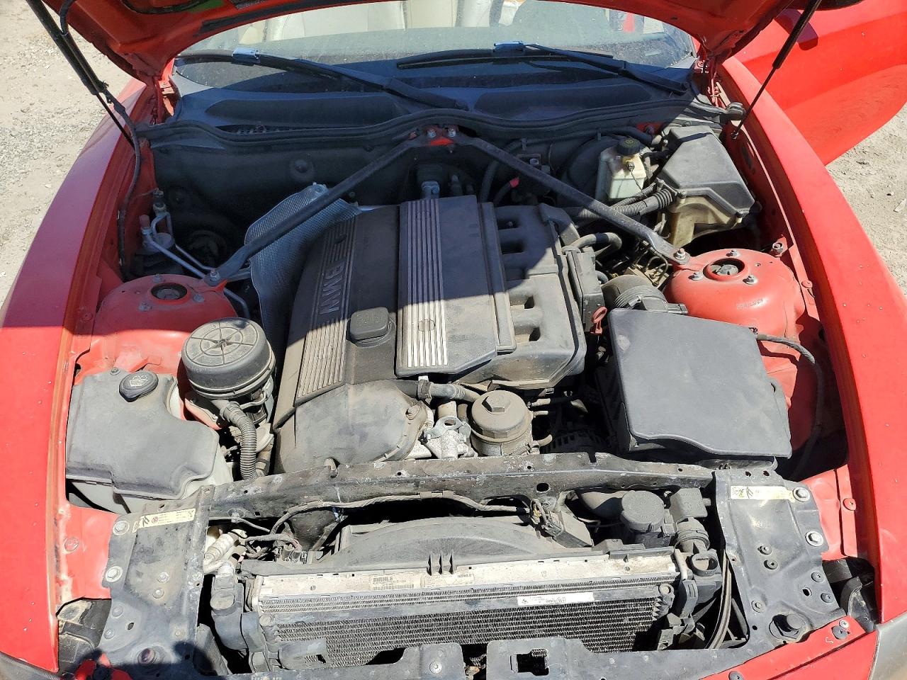 2004 Bmw Z4 3.0 Red vin: 4USBT53424LU06291