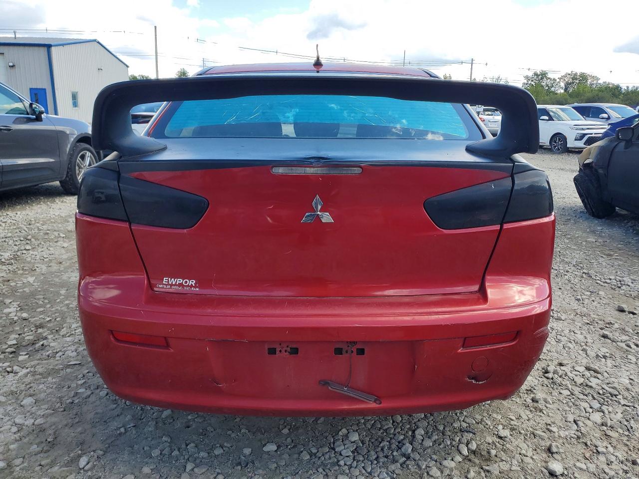 2011 Mitsubishi Lancer Es/es Sport Red vin: JA32U2FU3BU025729