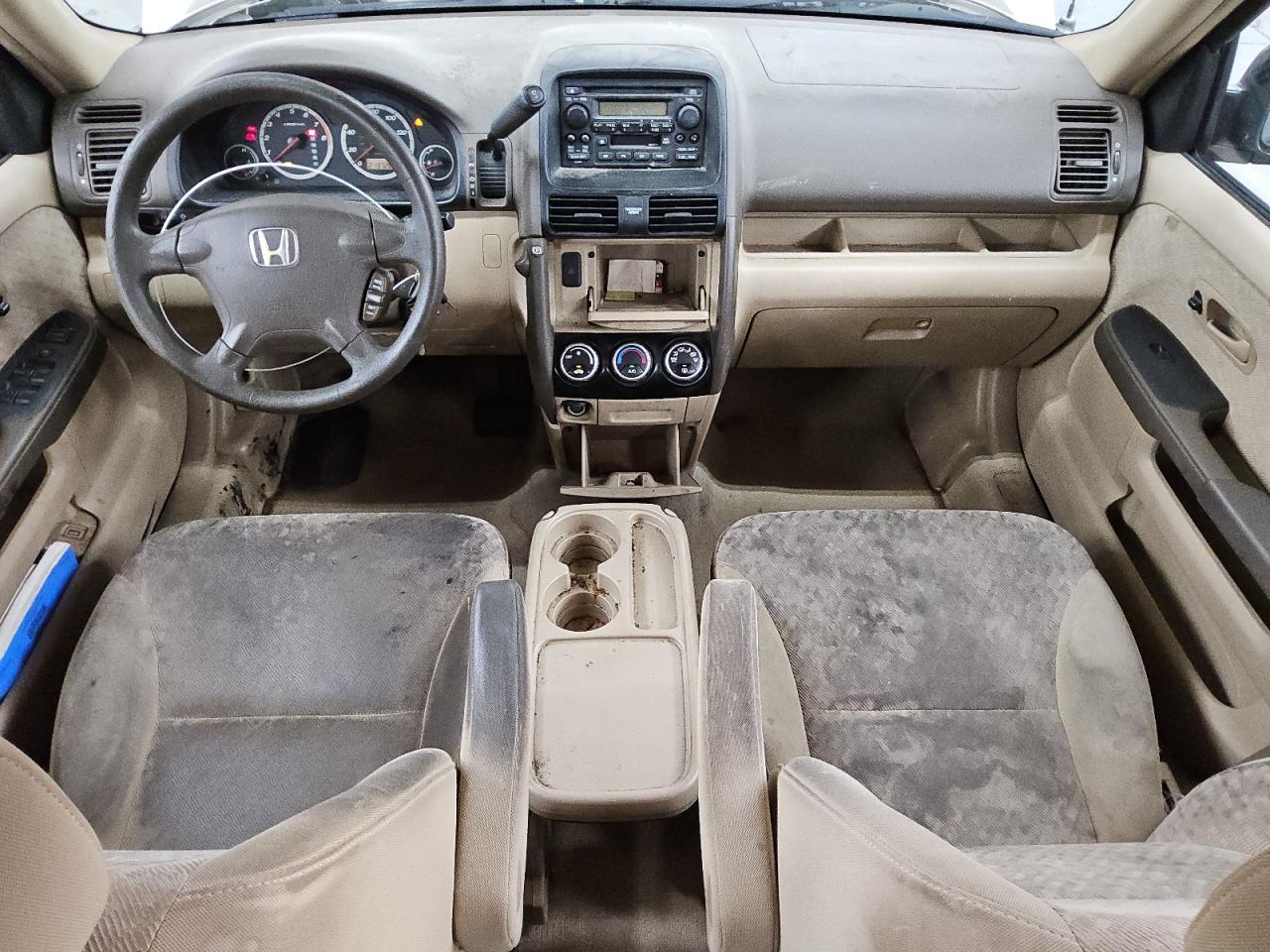 2006 Honda Cr-v Lx Gold vin: JHLRD785X6C002014 Damage: Left Front Seat, Stained, Permanent