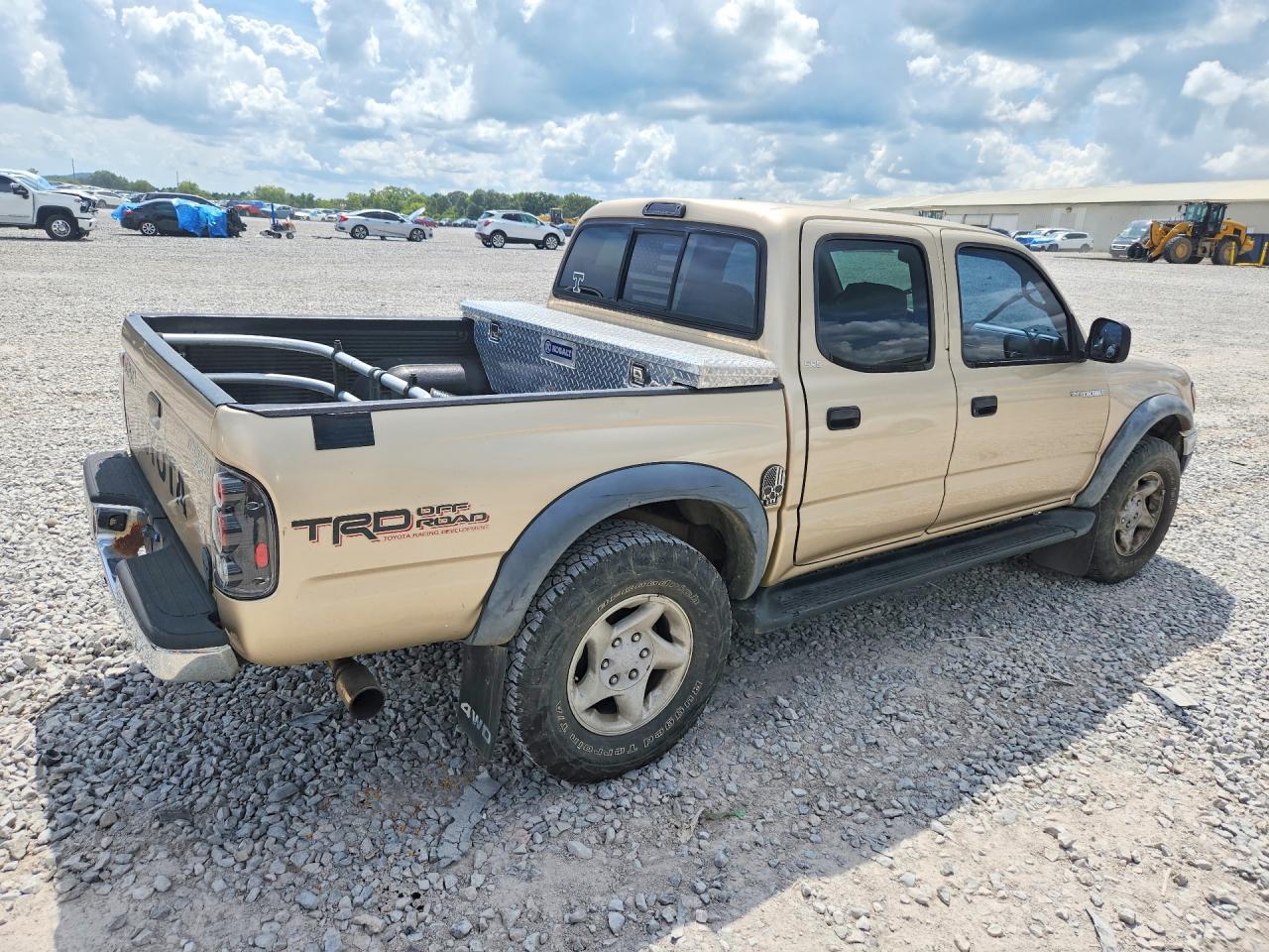 2001 Toyota Tacoma Double Cab Gold vin: 5TEHN72N31Z776369