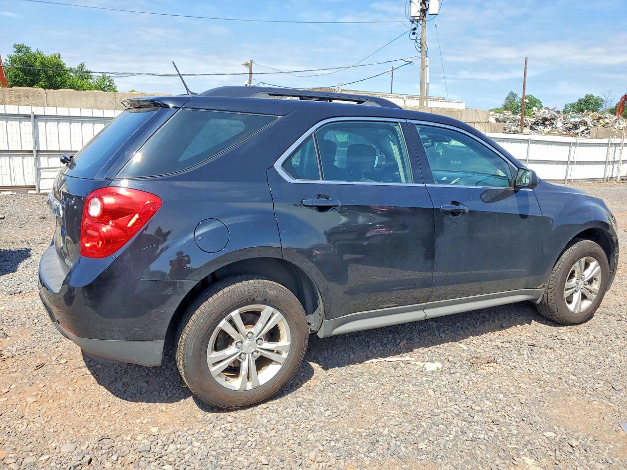 2013 Chevrolet Equinox Ls Black vin: 2GNFLCEK4D6326305