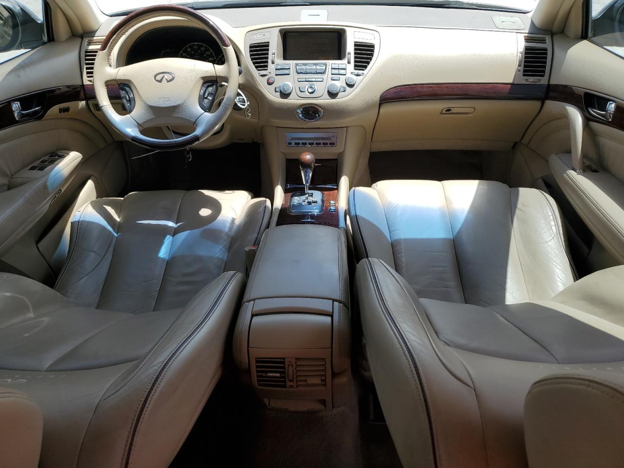 2005 Infiniti Q45 Gray vin: JNKBF01A85M100893