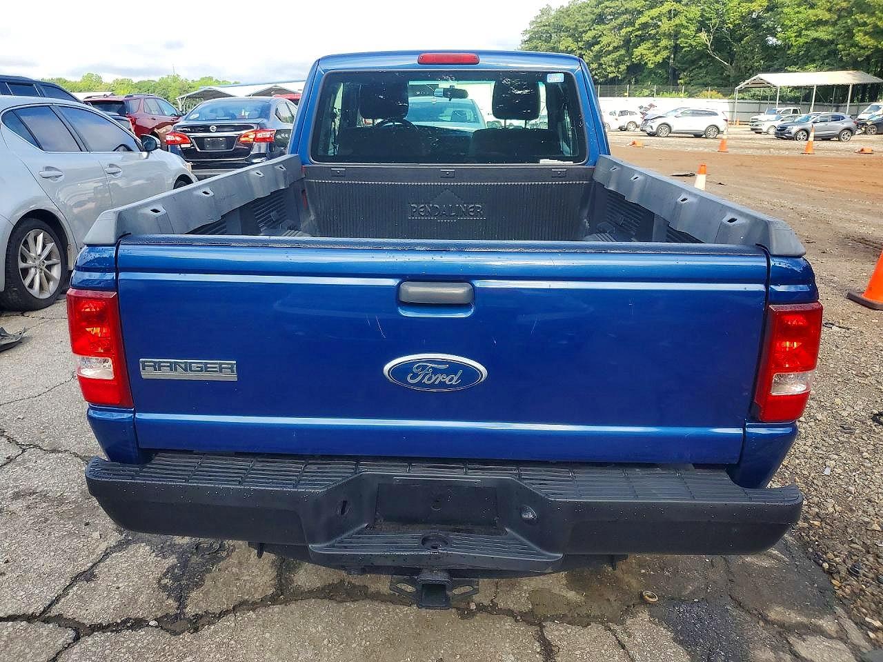 2011 Ford Ranger Super Cab Синий vin: 1FTKR4ED0BPA27050