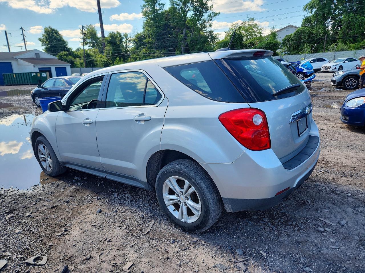 2015 Chevrolet Equinox Ls Gray vin: 2GNFLEEK7F6211096