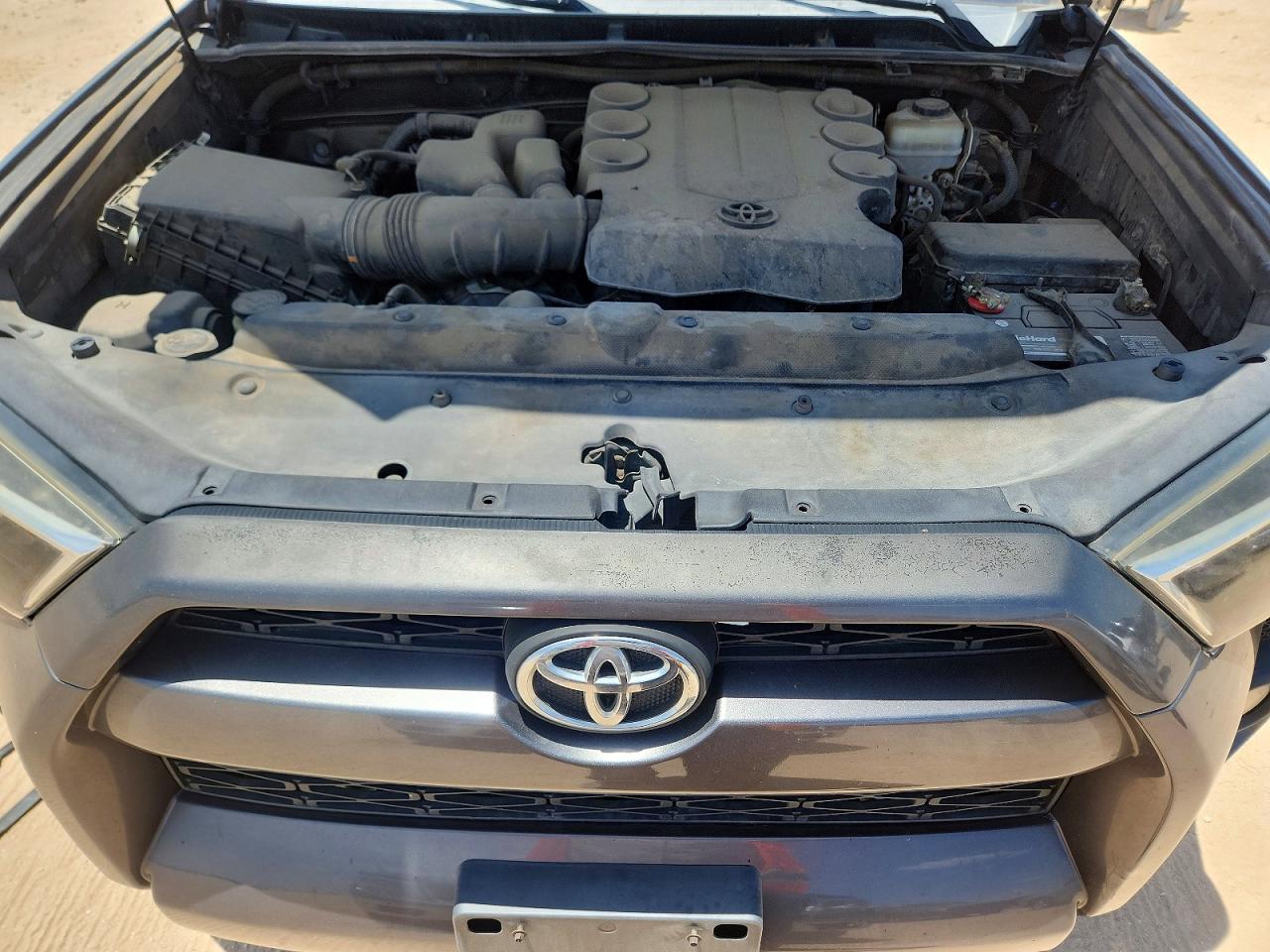 2014 Toyota 4runner Sr5 Gray vin: JTEZU5JR8E5076299