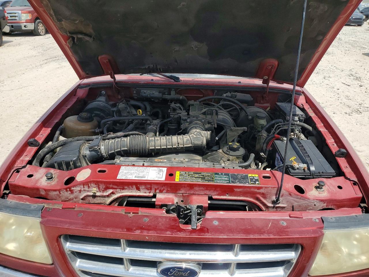 2003 Ford Ranger Red vin: 1FTYR10D23PB88646