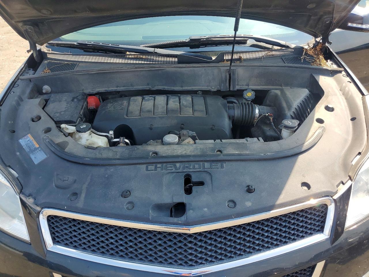 2012 Chevrolet Traverse Lt Black vin: 1GNKRGED5CJ416540