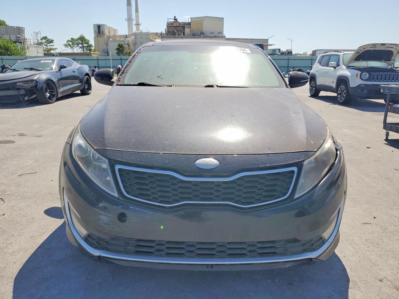 2013 Kia Optima Hybrid Black vin: KNAGM4AD4D5055231