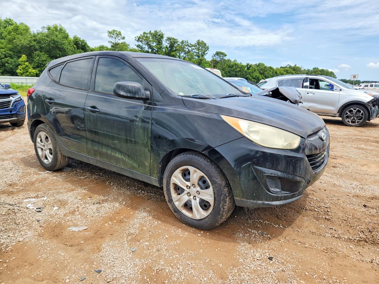 2013 Hyundai Tucson Gl Black vin: KM8JT3AB4DU739136