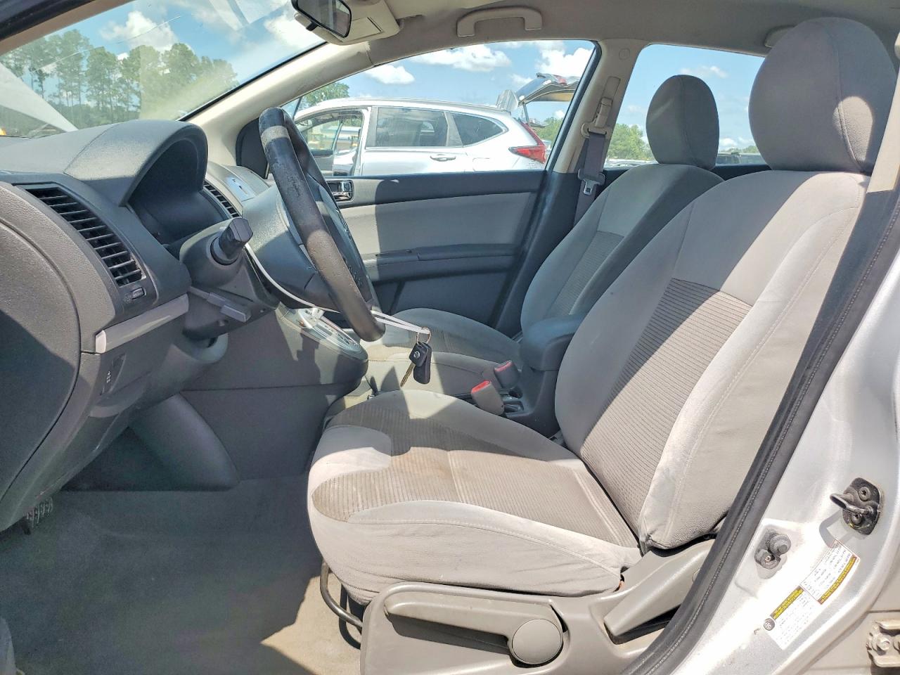 2012 Nissan Sentra 2.0 Silver vin: 3N1AB6AP1CL704389