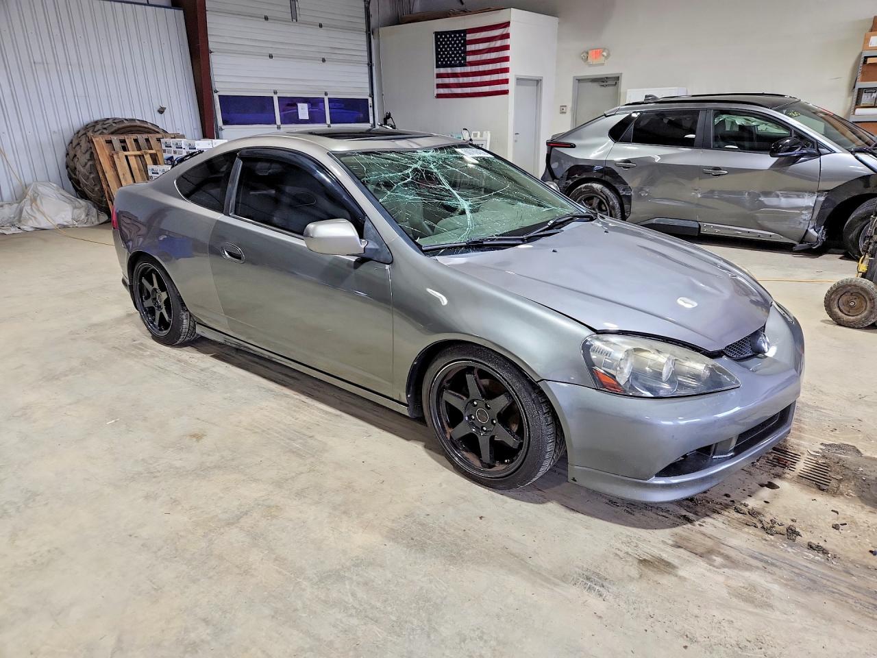 2005 Acura Rsx Silver vin: JH4DC54825S016121