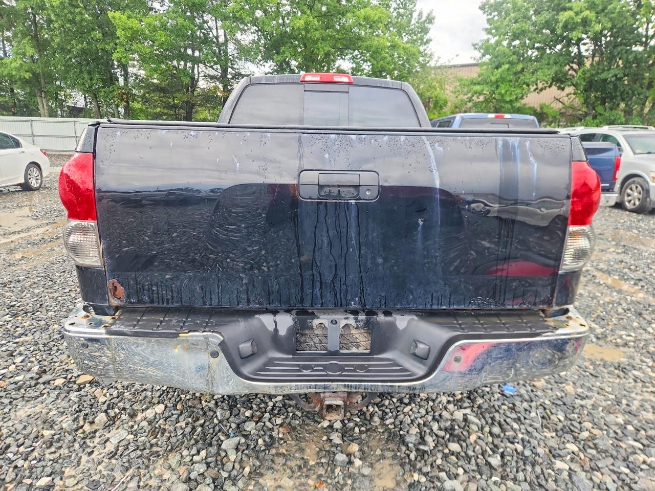 2008 Toyota Tundra Double Cab Limited Черный vin: 5TFBV58168X058105