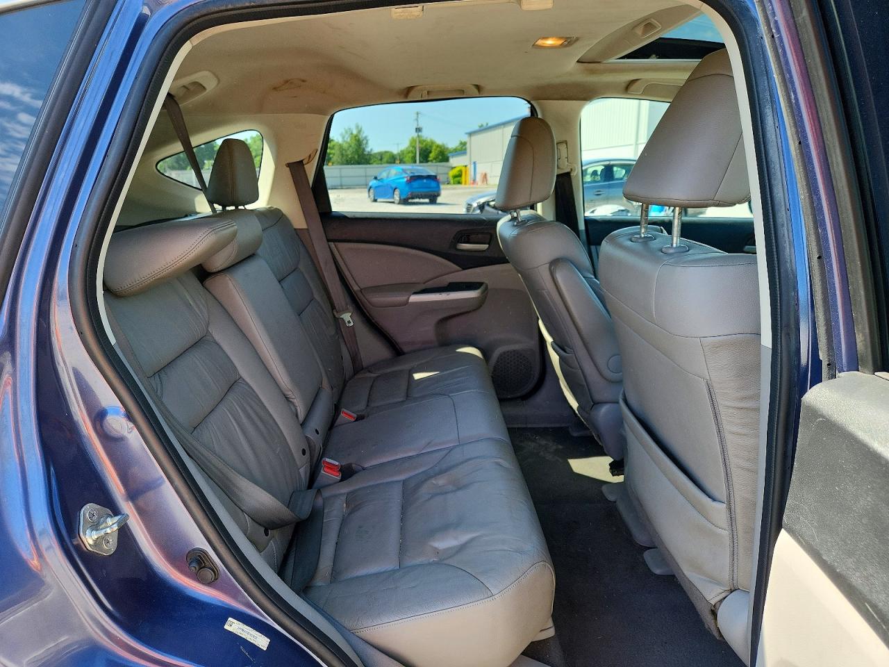 2013 Honda Cr-v Exl Blue vin: 2HKRM4H78DH678122