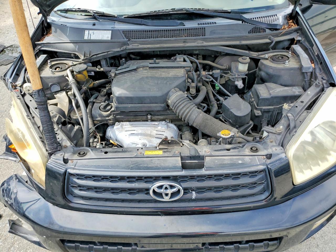 2003 Toyota Rav4 Base Black vin: JTEGH20V530092558