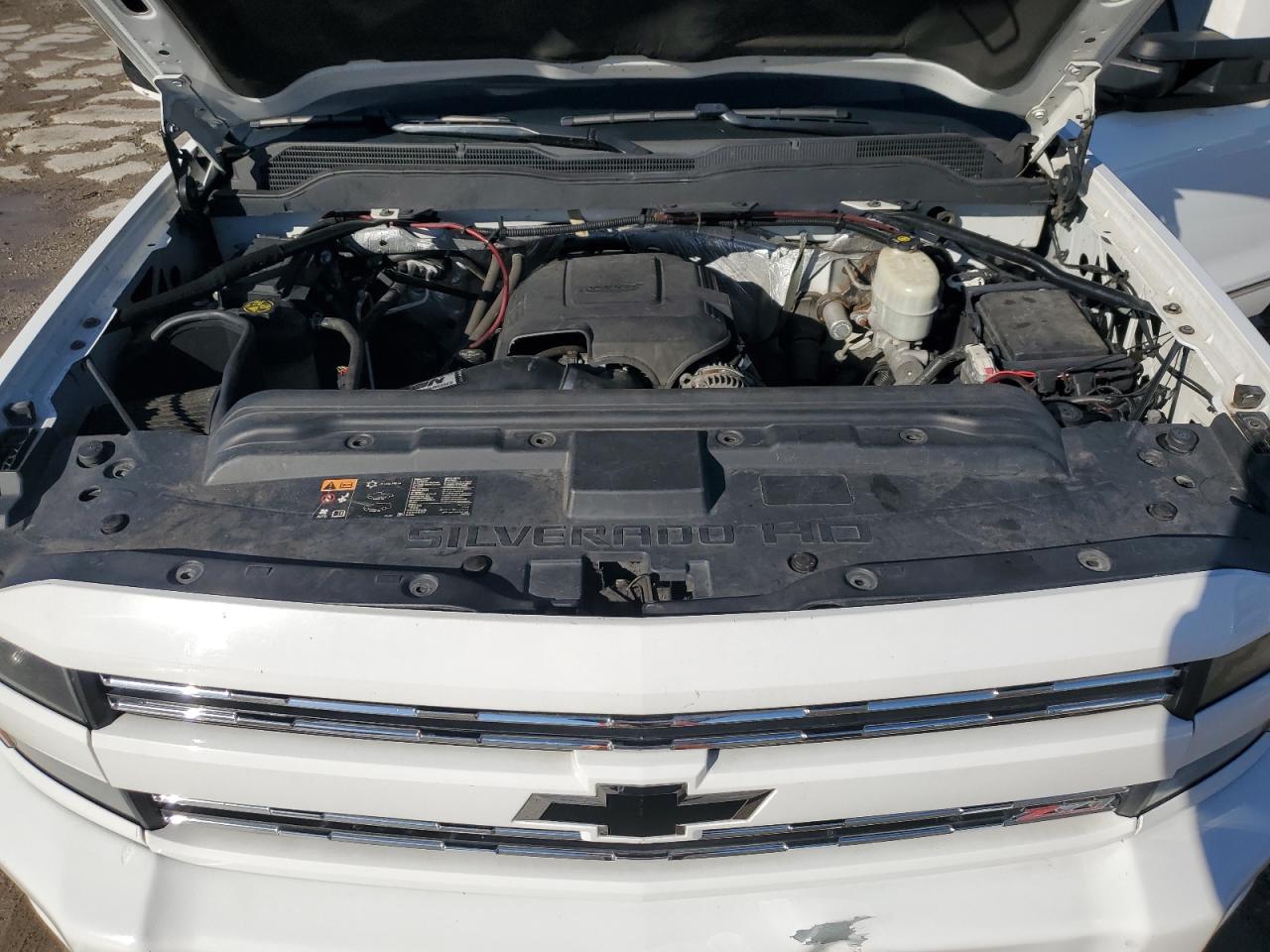 2016 Chevrolet Silverado K2500 Heavyo Duty Ltz White vin: 1GC1KWEG6GF224968